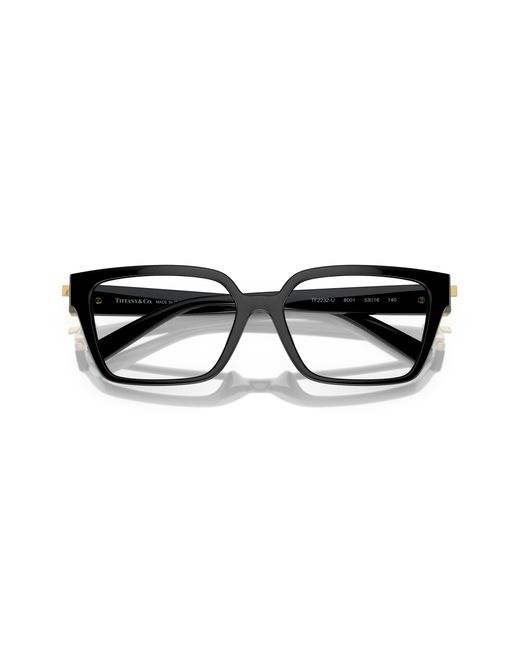 Tiffany & Co Black Tf2232U 8001 Optical Frames Injected Transparent Squared Normal