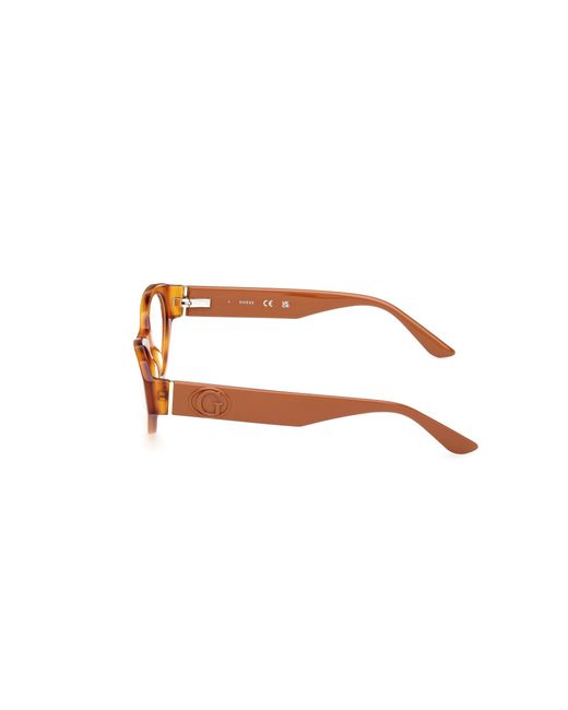 Guess Black Gu50305 053 Optical Frames Acetate Cat Eye Normal