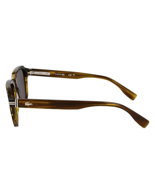 Lacoste Black L6046S 275 Sunglasses Acetate Squared Normal for men