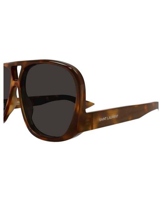 Saint Laurent Black Sl 652 Solace 003 Sunglasses Acetate Pilot