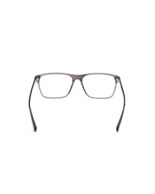 Timberland Black Tb50098 065 Optical Frames Acetate Squared Normal for men