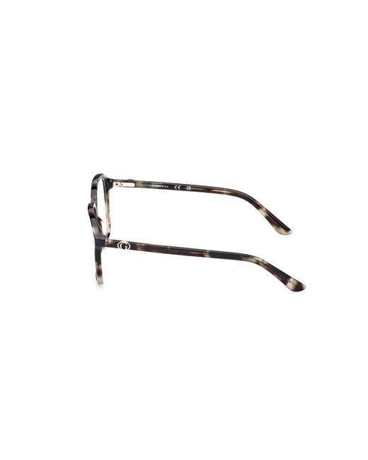 Guess Black Gu50309 098 Optical Frames Acetate Squared Normal