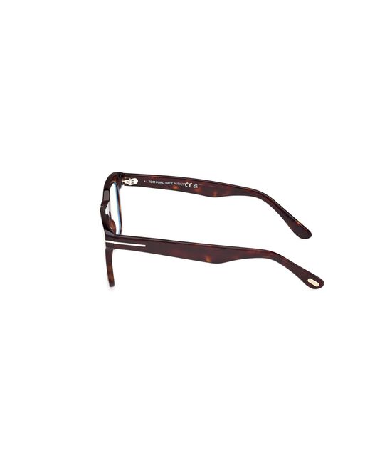 Tom Ford Black Ft6025-B 052 Optical Frames Acetate Squared Normal for men