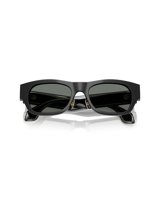 Giorgio Armani Black Ar8224 500111 Sunglasses Acetate Pillow Normal for men