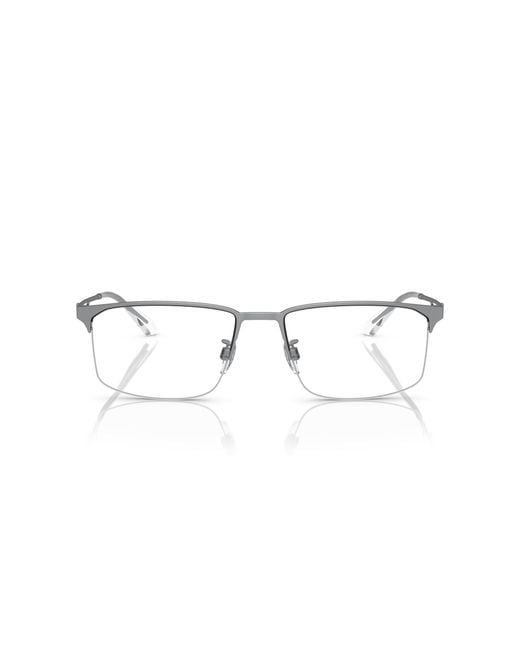 Emporio Armani Black Ea1143 3045 Optical Frames Metal Pillow for men