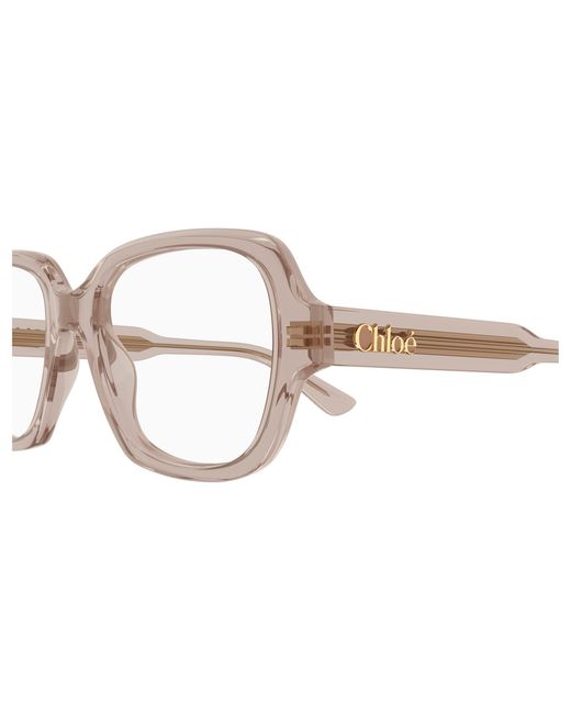 Chloé Black Ch0341O 004 Optical Frames Acetate Transparent Geometric