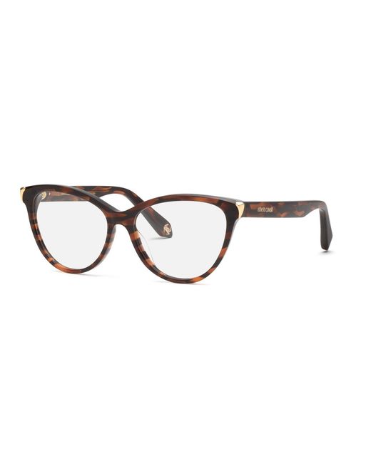 Roberto Cavalli Black Vrc102M 0Xal Optical Frames Acetate Butterfly