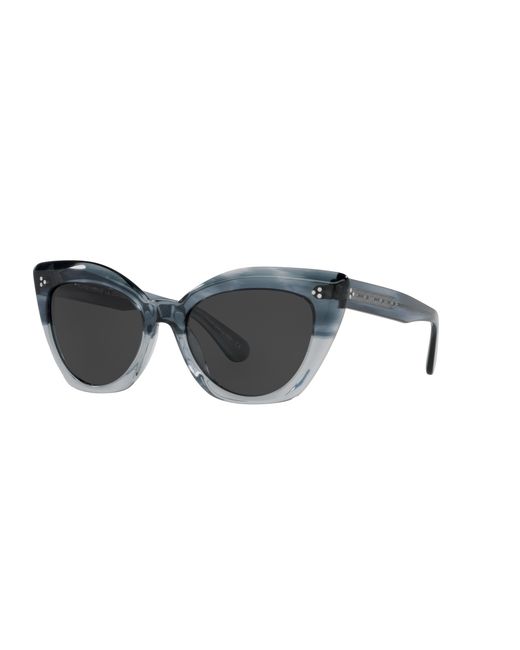 Oliver Peoples Black Ov5452Su Laiya 170287 Sunglasses Acetate Cat Eye Normal