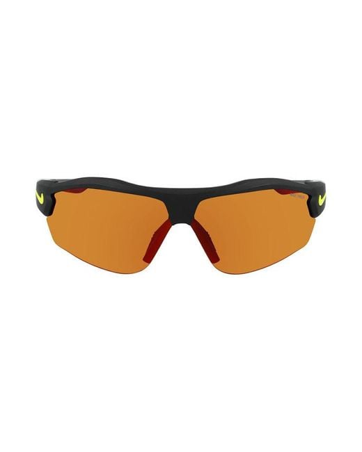 Nike Black Show X3 E Dj2032 013 Sunglasses Plastic Squared for men