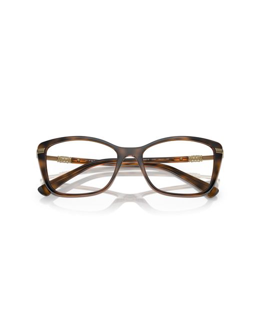 Vogue Eyewear Black Vo5487B 2386 Optical Frames Injected Transparent Butterfly Normal