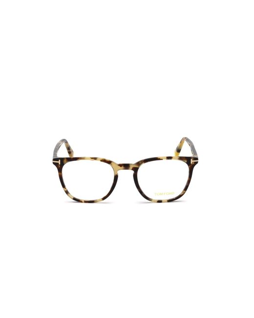 Tom Ford Black Ft5506 055 Optical Frames Acetate Geometric Normal for men