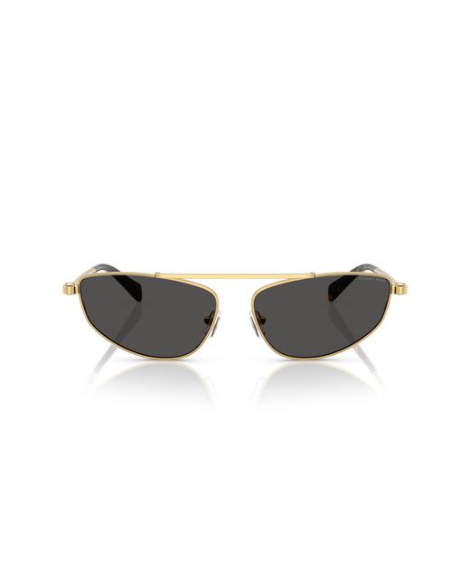 Michael Kors Black Mk1164 Buenos Aires 189687 Sunglasses Metal Geometric Normal