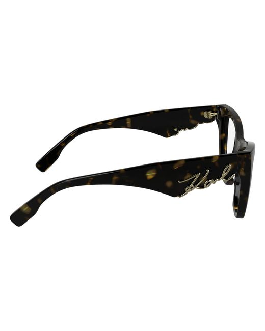 Karl Lagerfeld Black Kl6171 242 Optical Frames Acetate Cat Eye Normal