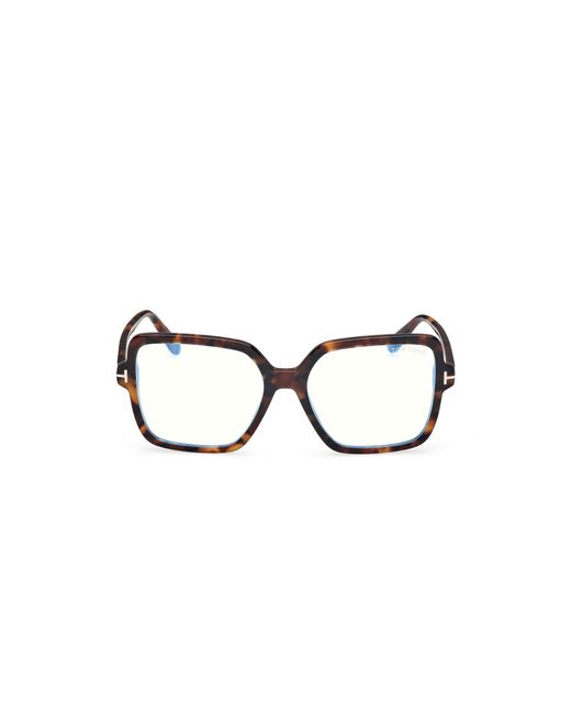 Tom Ford Black Ft6063-B 052 Optical Frames Acetate Squared Normal
