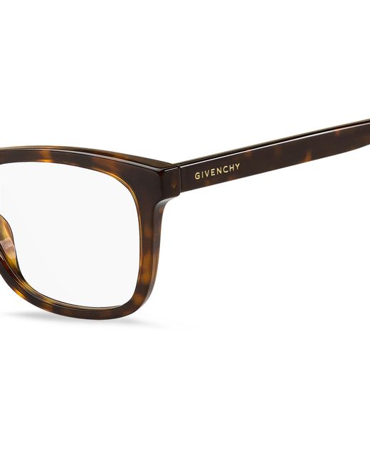 Givenchy Black Gv 0160 086 Optical Frames Acetate Squared