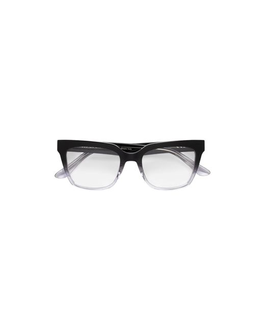 Retrosuperfuture Black 2P6 Numero 143 Nero Sfumato Optical Frames Acetate Squared