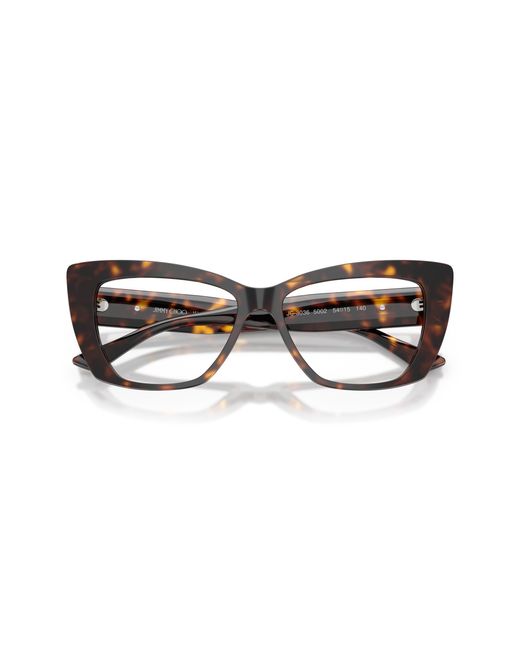 Jimmy Choo Black Jc3036 5002 Optical Frames Acetate Cat Eye Normal