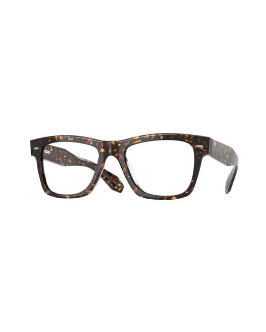 Oliver Peoples Black Ov5552U N.04 1741 Optical Frames Acetate Transparent Pillow Normal