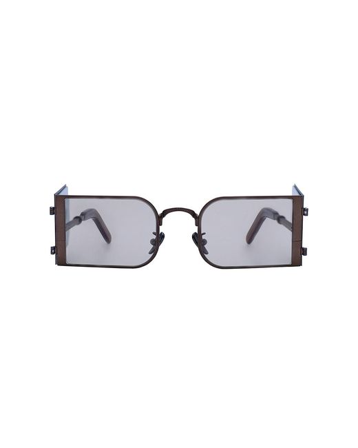 Amen Black Reverse A23S08 Outlet Sunglasses Metal Squared