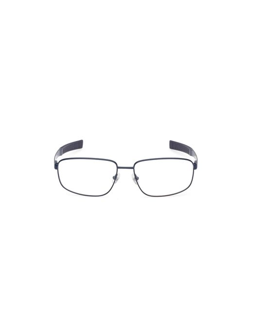 Timberland Black Tb50078 091 Optical Frames Metal Squared Normal for men