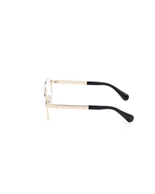 MAX&Co. Black Mo5183 032 Optical Frames Metal Geometric Normal