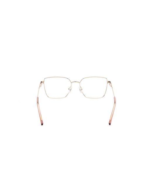 Guess Black Gu50168 032 Optical Frames Metal Geometric Normal