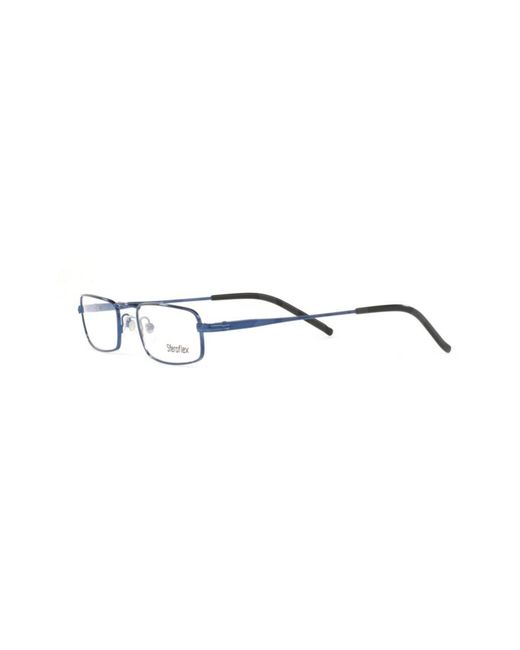 Sferoflex Black Sf2201 277 Optical Frames Metal Squared for men