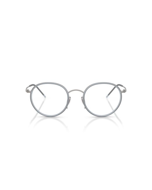 Giorgio Armani Black Ar5155 3003 Optical Frames Metal Round Normal for men