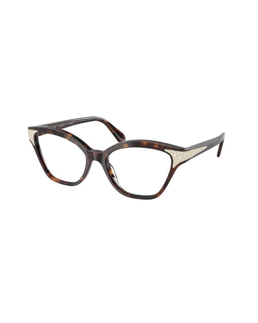 Swarovski Black Sk2029 1002 Optical Frames Acetate Cat Eye Normal