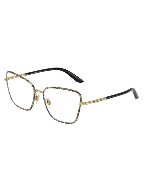 Dolce & Gabbana Black Dg1359 1364 Optical Frames Metal Cat Eye Normal