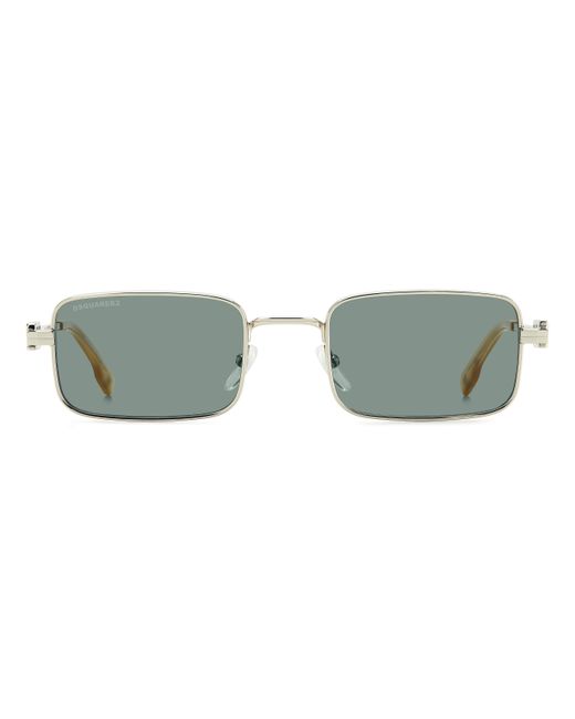 DSquared² Black D2 0104/S Ktu/Qt Sunglasses Metal Squared Normal for men