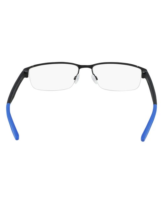 Nike Black 008 Optical Frames Metal Squared Photochromatic for men