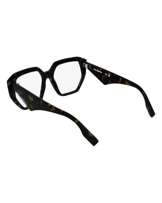 Karl Lagerfeld Black Kl6213 240 Optical Frames Bio-Inject Squared Normal