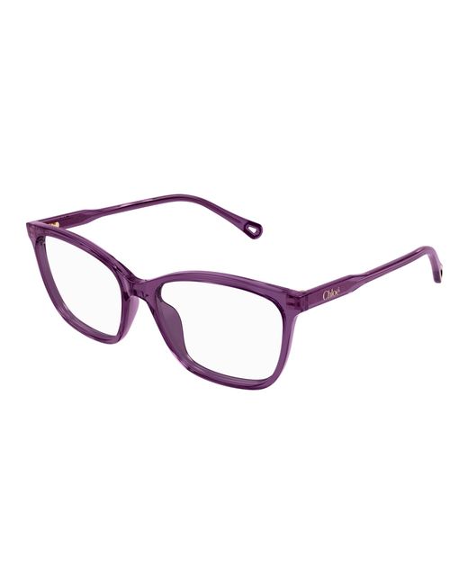 Chloé Black Ch0318O 004 Optical Frames Acetate Transparent Squared
