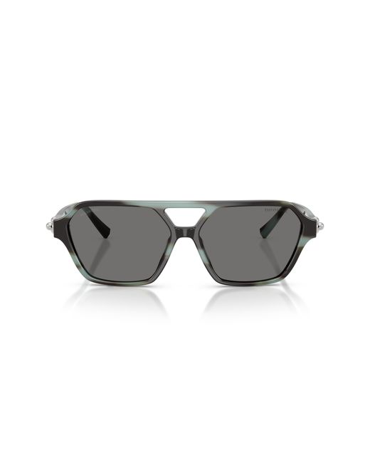 Tiffany & Co Black Tf4264U 844381 Sunglasses Acetate Squared Polarized