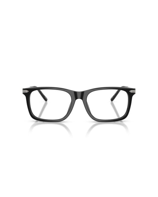 Ralph Lauren Black Rl6253U 5001 Optical Frames Acetate Squared Normal for men