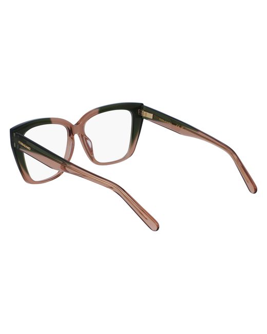 Ferragamo Black Sf2939N 326 Optical Frames Acetate Squared Normal Normal
