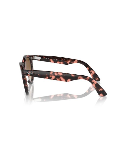 Ray-Ban Black Rb2241f Wayfarer Way Low Bridge Fit Sunglasses