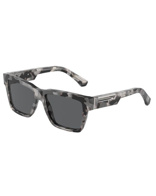 Dolce & Gabbana Black Dg4465 343587 Sunglasses Acetate Pilot Normal for men