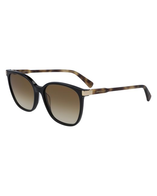 Longchamp Black Lo612S 010 Sunglasses Acetate Squared Normal Photochromatic