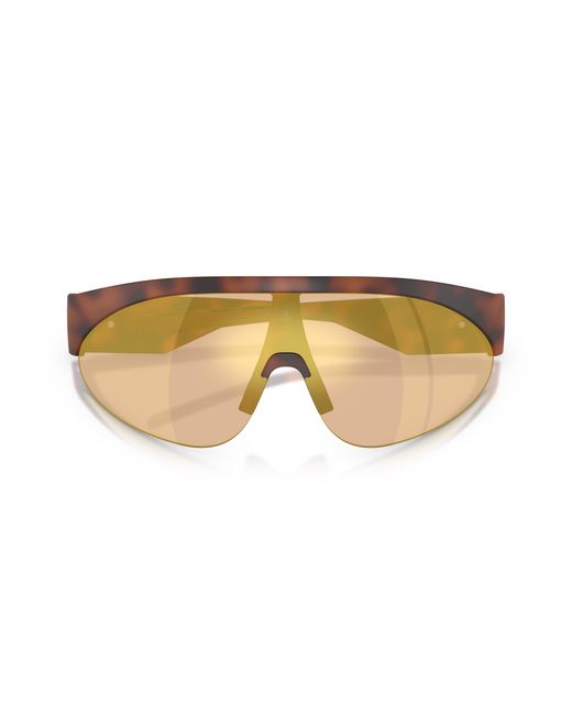 Moncler Black Me8019U Myrr 50267J Sunglasses Injected Round Mirror