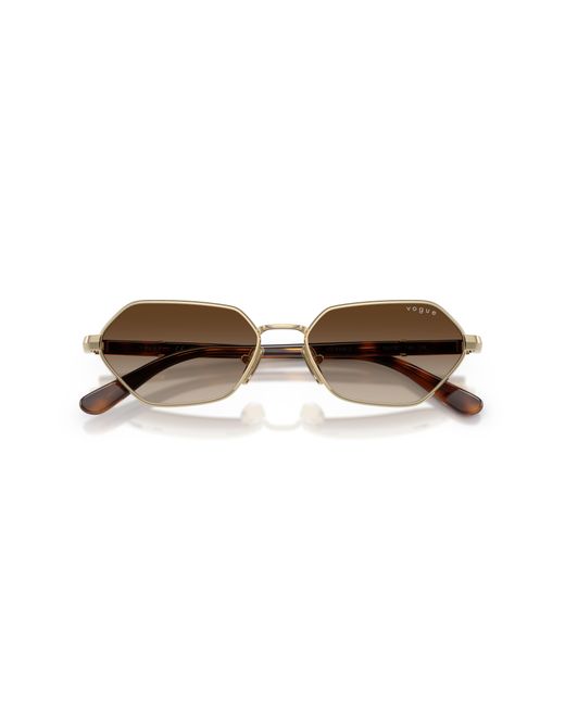 Vogue Eyewear Black Vo4349S 848/13 Sunglasses Metal Butterfly Normal Nuanced
