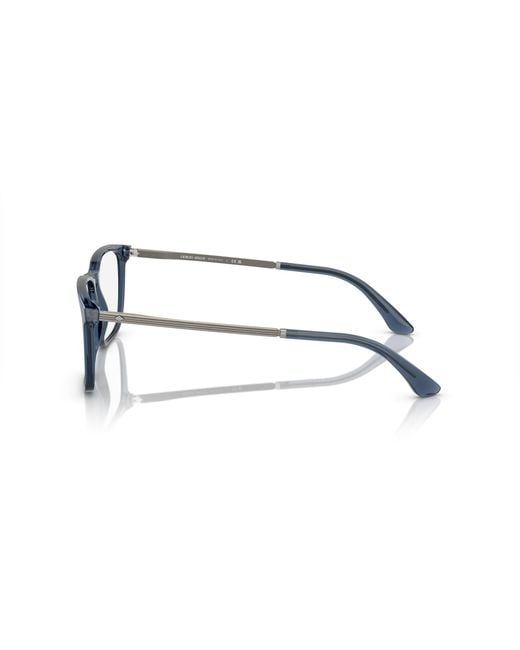 Giorgio Armani Black Ar7249 6035 Optical Frames Acetate Transparent Squared Normal for men