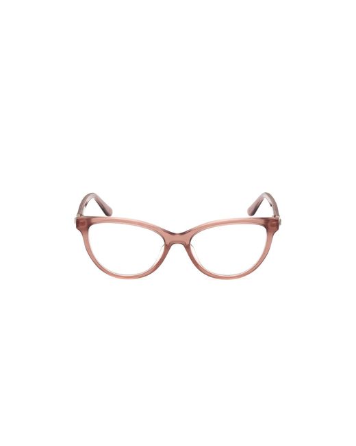 Guess Black Gu50195 059 Optical Frames Acetate Cat Eye Normal