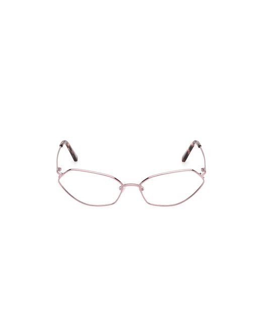 Emilio Pucci Black Ep5258 032 Optical Frames Metal Geometric Normal
