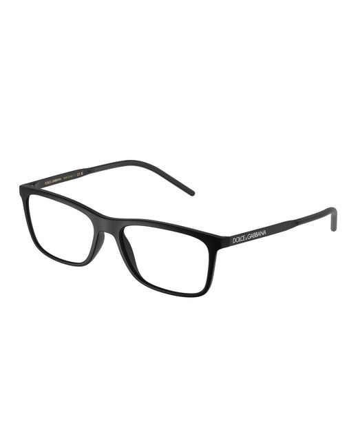 Dolce & Gabbana Black Dg5044 2525 Optical Frames Nylon Squared Normal for men