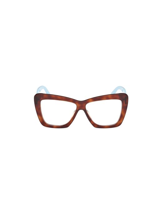 Emilio Pucci Black Ep5260 053 Optical Frames Acetate Butterfly Normal