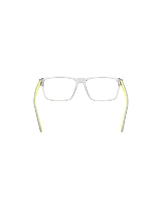 Guess Black Gu50130 020 Optical Frames Acetate Squared Normal for men