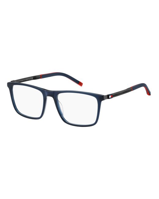 Tommy Hilfiger Black Th 2081 Pjp Optical Frames Acetate Squared for men