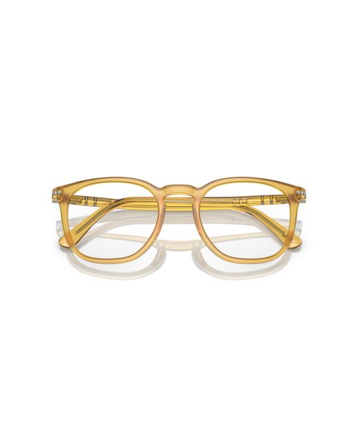 Persol Black Po3318V 204 Optical Frames Acetate Transparent Pantos Normal